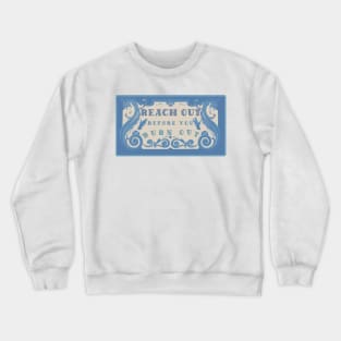 Reach Out Patch Art Crewneck Sweatshirt